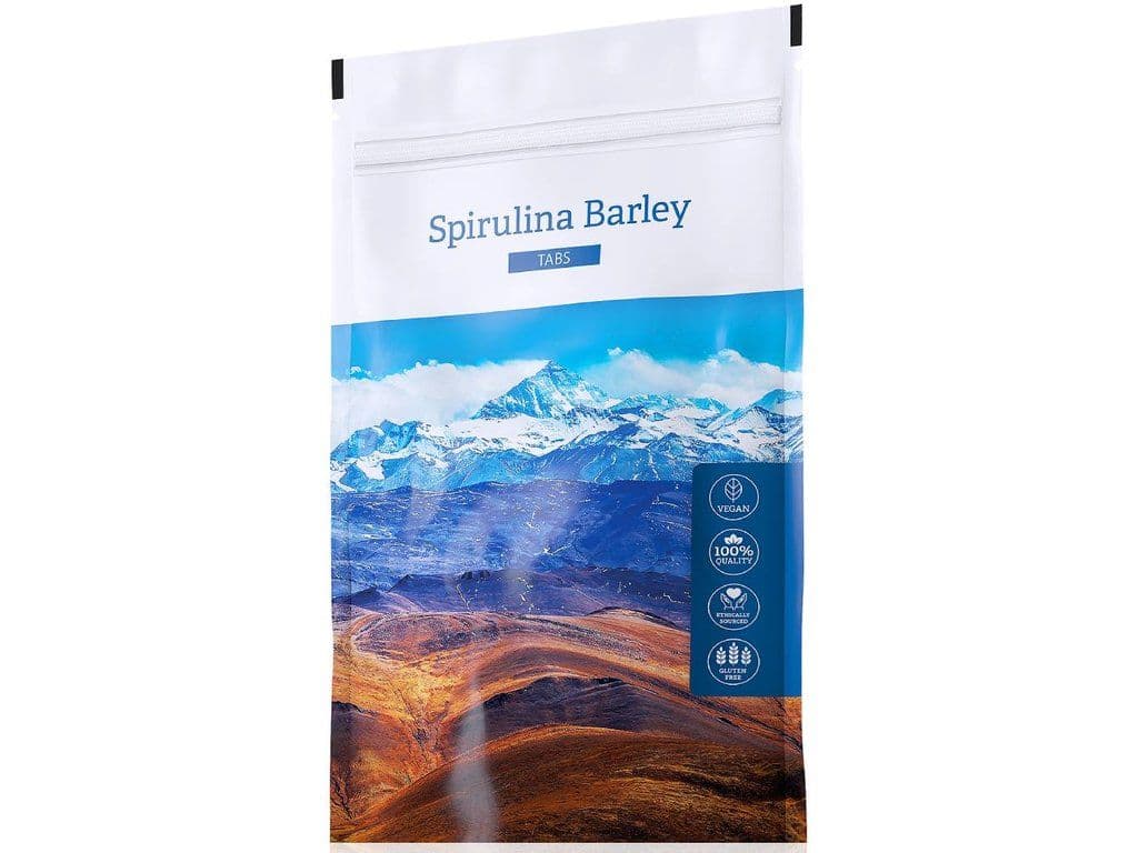 Spirulina Barley Tabs 200 ks