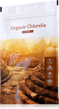 Organic Chlorella Tabs 200 ks
